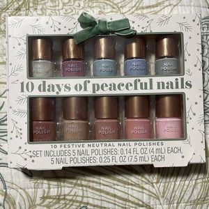 10 bottle nail polish set